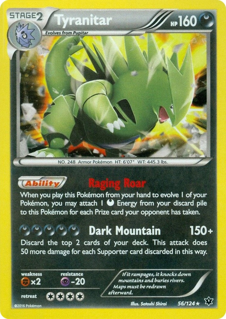 Image for Tyranitar - 56/124 (Cosmos Holo) (Miscellaneous Cards & Products) (056/124) - Pokemon