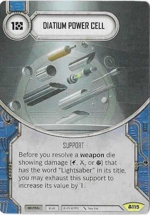 Image for Diatium Power Cell (Convergence) (115) - Star Wars: Destiny