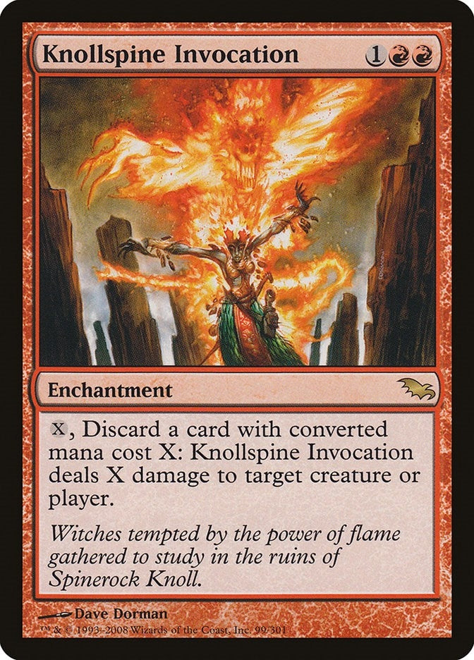 Image for Knollspine Invocation (Shadowmoor) (99) - Magic: The Gathering