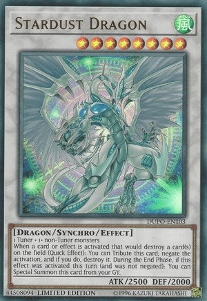 Image for Stardust Dragon (Duel Power) (DUPO-EN103) - YuGiOh