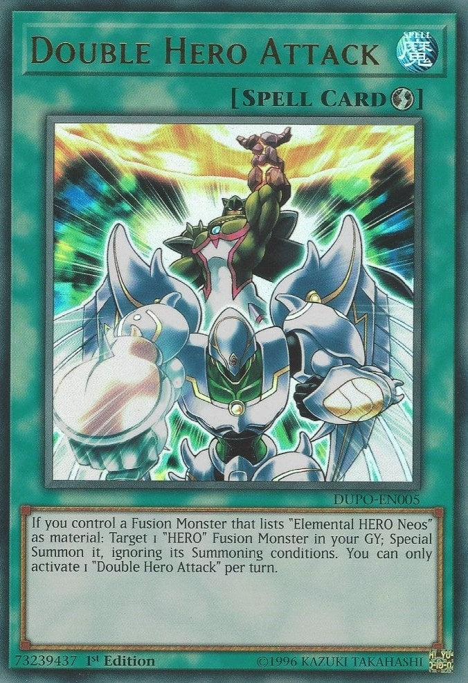Image for Double Hero Attack (Duel Power) (DUPO-EN005) - YuGiOh