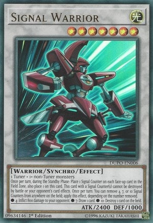 Image for Signal Warrior (Duel Power) (DUPO-EN006) - YuGiOh