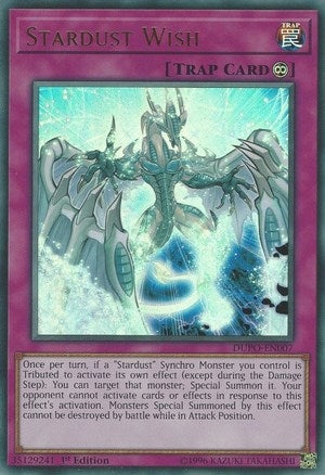 Image for Stardust Wish (Duel Power) (DUPO-EN007) - YuGiOh