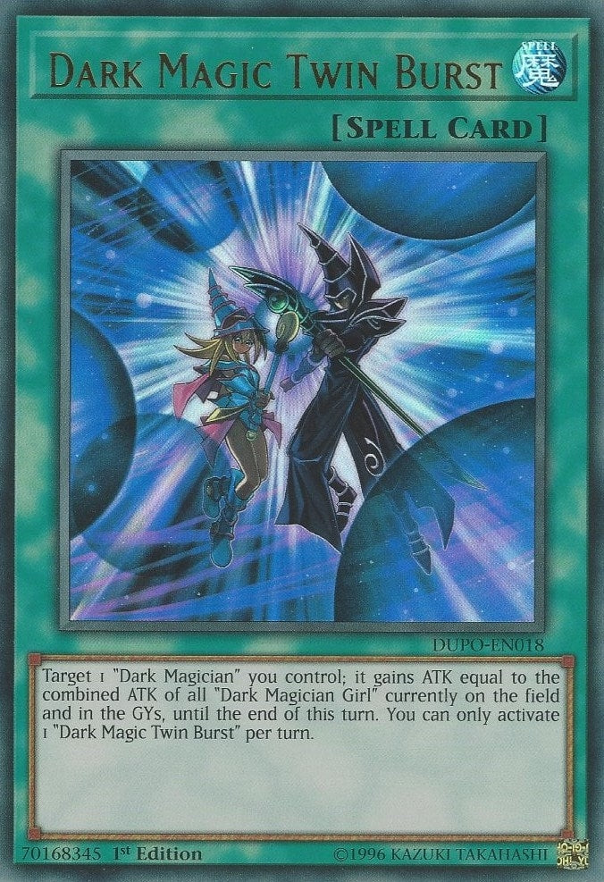 Image for Dark Magic Twin Burst (Duel Power) (DUPO-EN018) - YuGiOh