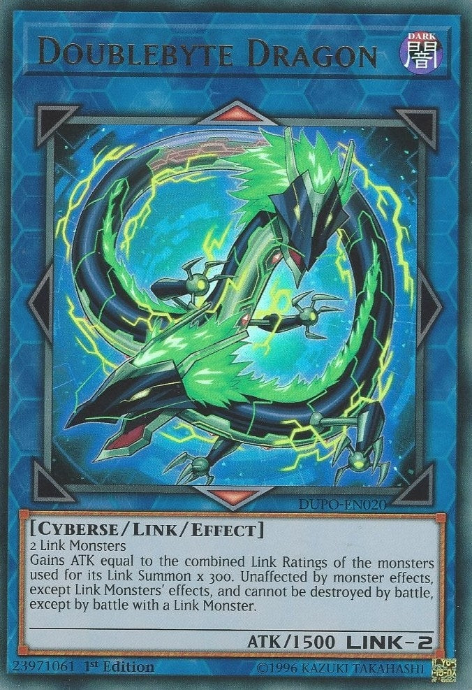 Image for Doublebyte Dragon (Duel Power) (DUPO-EN020) - YuGiOh