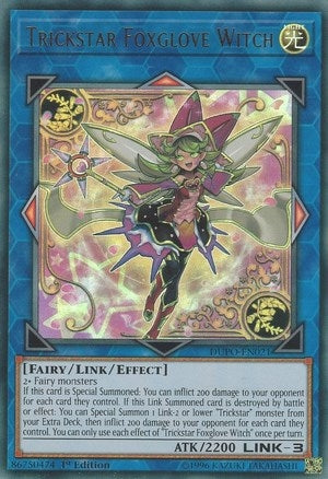 Image for Trickstar Foxglove Witch (Duel Power) (DUPO-EN021) - YuGiOh