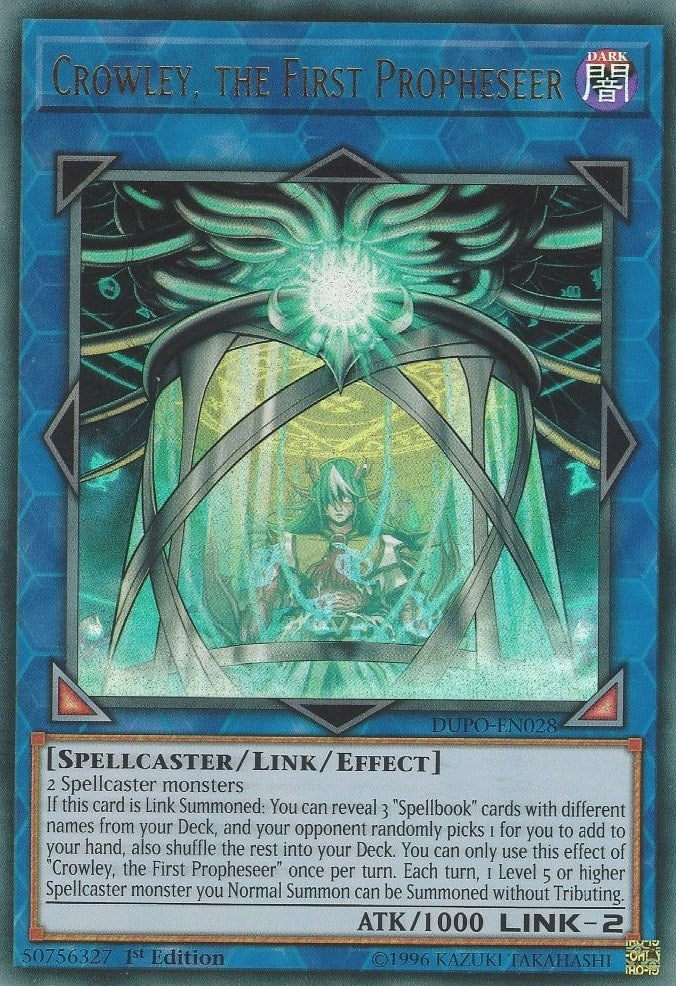 Image for Crowley, the First Propheseer (Duel Power) (DUPO-EN028) - YuGiOh