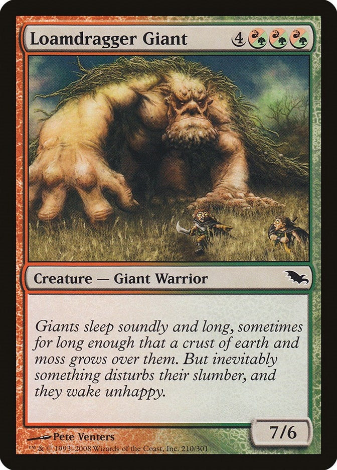 Image for Loamdragger Giant (Shadowmoor) (210) - Magic: The Gathering