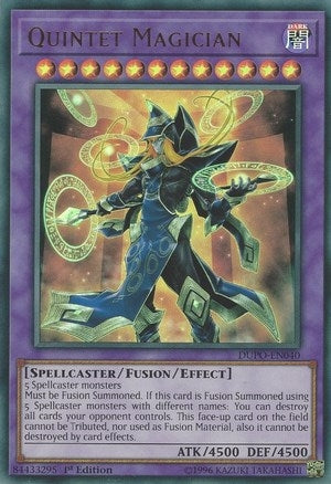 Image for Quintet Magician (Duel Power) (DUPO-EN040) - YuGiOh