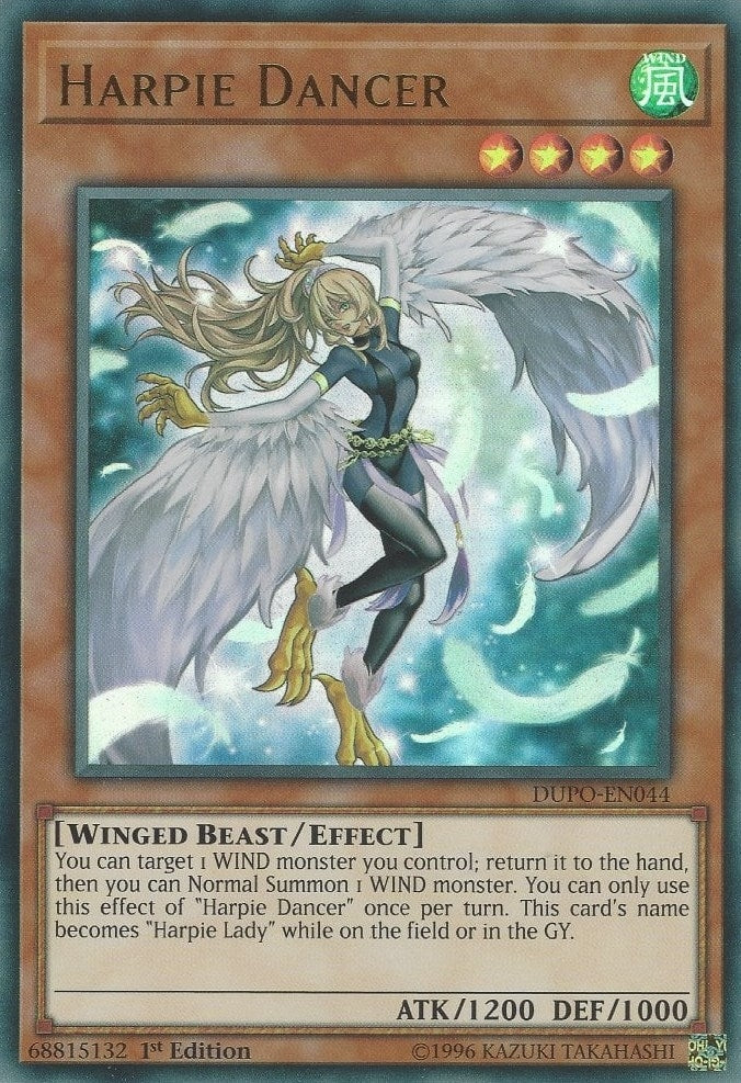 Image for Harpie Dancer (Duel Power) (DUPO-EN044) - YuGiOh