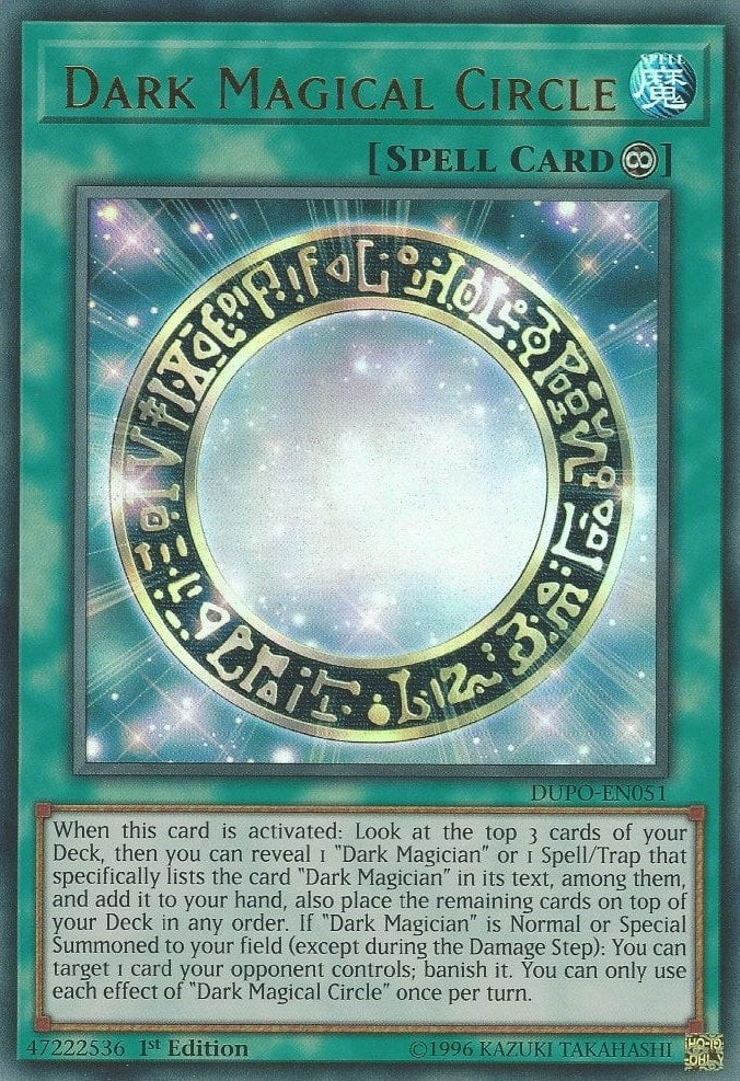 Image for Dark Magical Circle (Duel Power) (DUPO-EN051) - YuGiOh