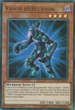 Image for Vision HERO Vyon (Duel Power) (DUPO-EN053) - YuGiOh