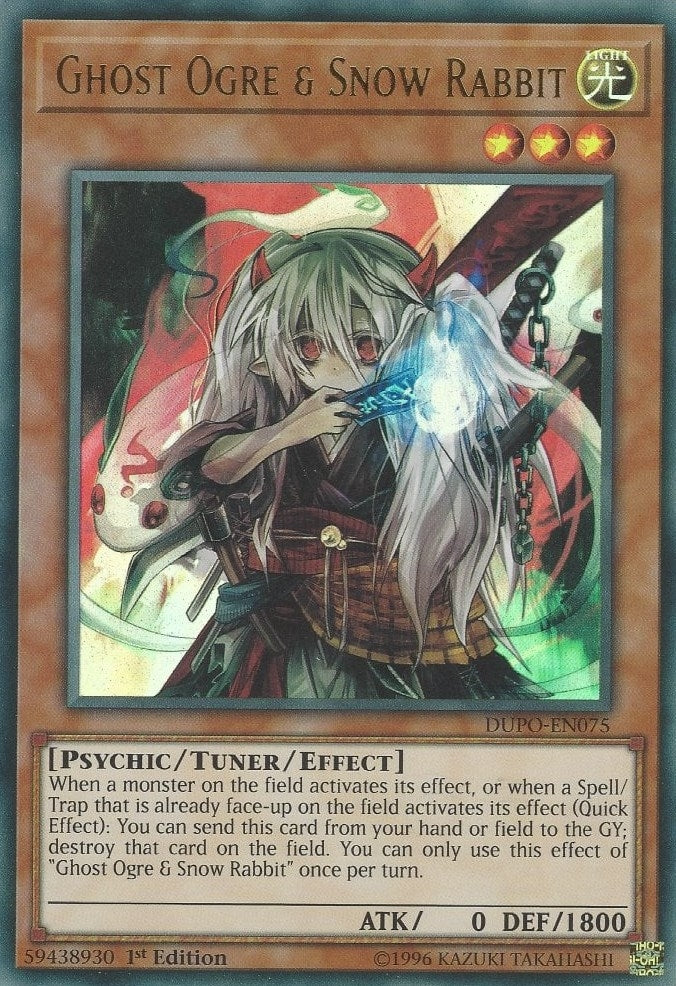 Image for Ghost Ogre & Snow Rabbit (Duel Power) (DUPO-EN075) - YuGiOh