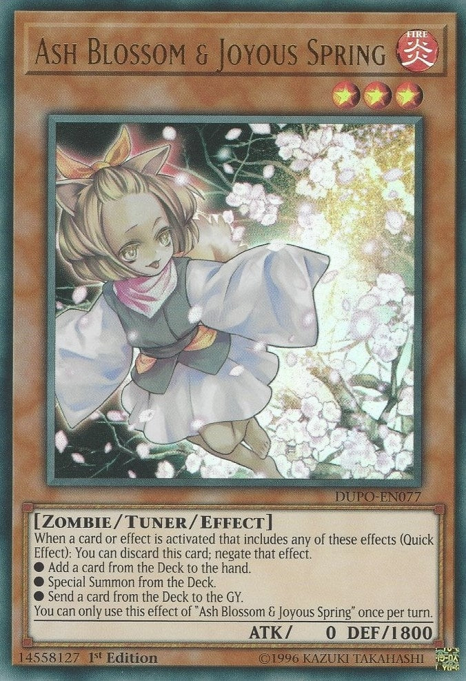 Image for Ash Blossom & Joyous Spring (Duel Power) (DUPO-EN077) - YuGiOh