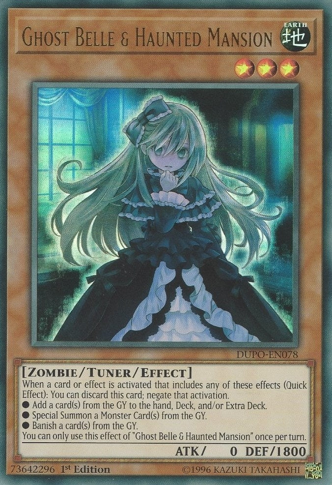 Image for Ghost Belle & Haunted Mansion (Duel Power) (DUPO-EN078) - YuGiOh
