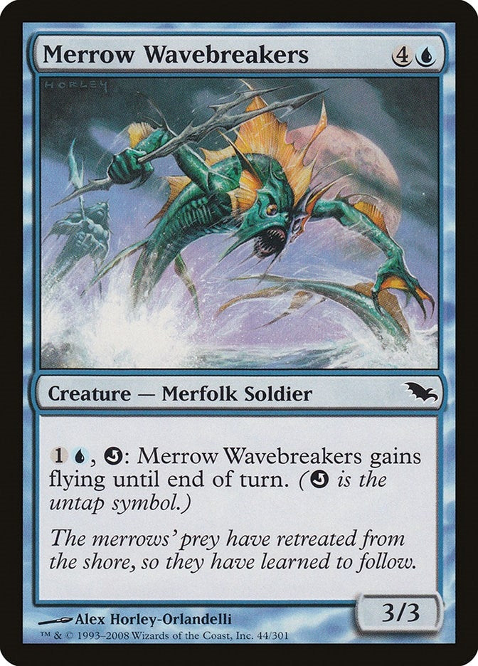 Image for Merrow Wavebreakers (Shadowmoor) (44) - Magic: The Gathering