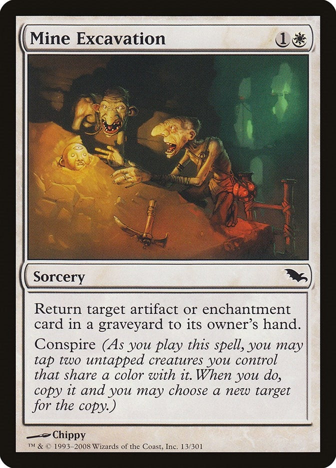 Image for Mine Excavation (Shadowmoor) (13) - Magic: The Gathering