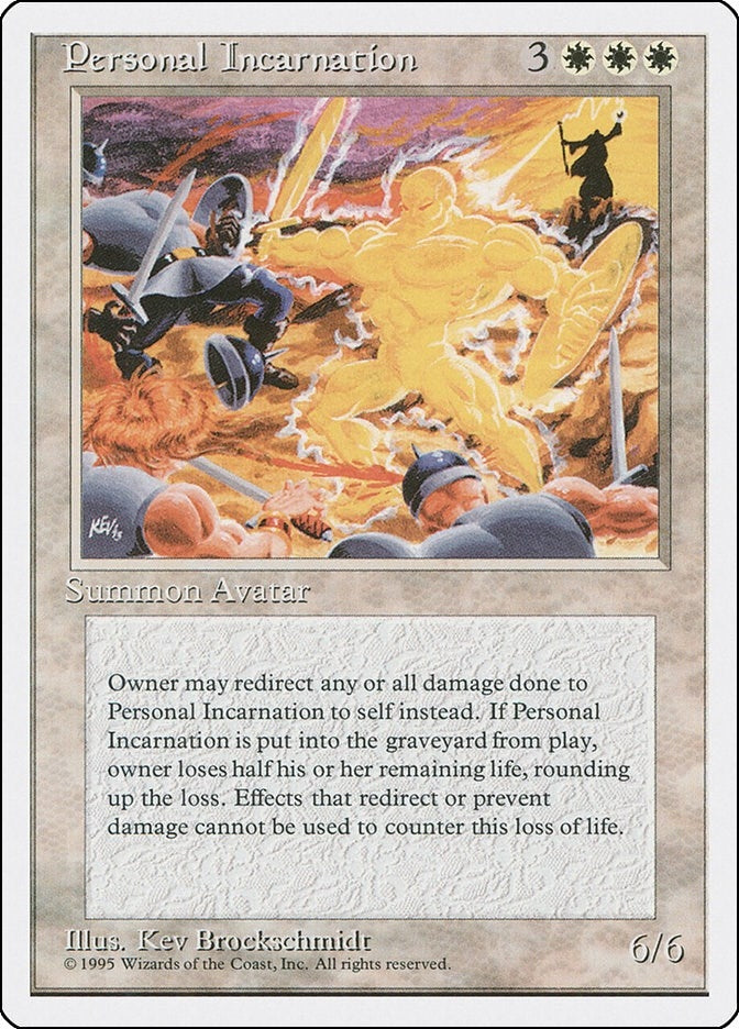 Image for Personal Incarnation (Fourth Edition) - Magic: The Gathering