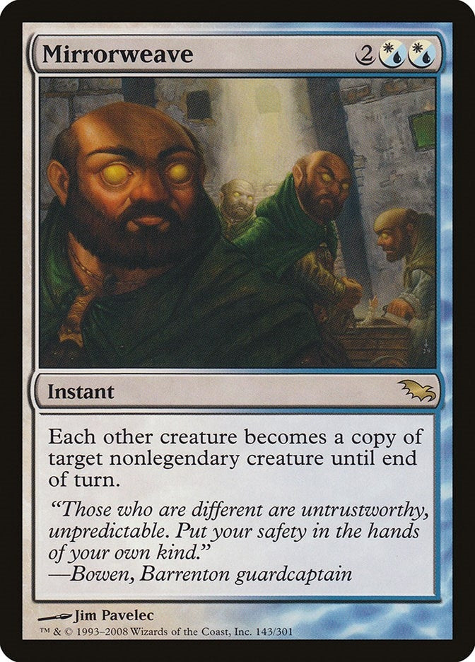 Image for Mirrorweave (Shadowmoor) (143) - Magic: The Gathering