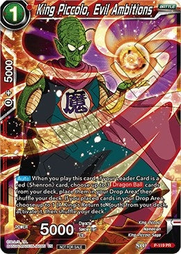 Image for King Piccolo, Evil Ambitions (Power Booster) (Promotion Cards) (P-119) - Dragon Ball Super: Masters