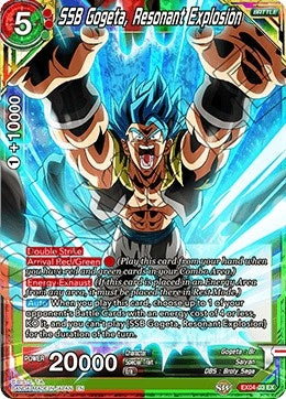 Image for SSB Gogeta, Resonant Explosion (Expansion Deck Box Set 04: Unity of Saiyans) (EX04-03) - Dragon Ball Super: Masters