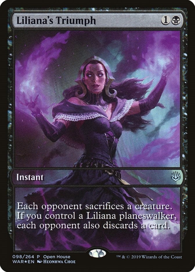 Image for Liliana's Triumph (Open House Promos) (98) - Magic: The Gathering