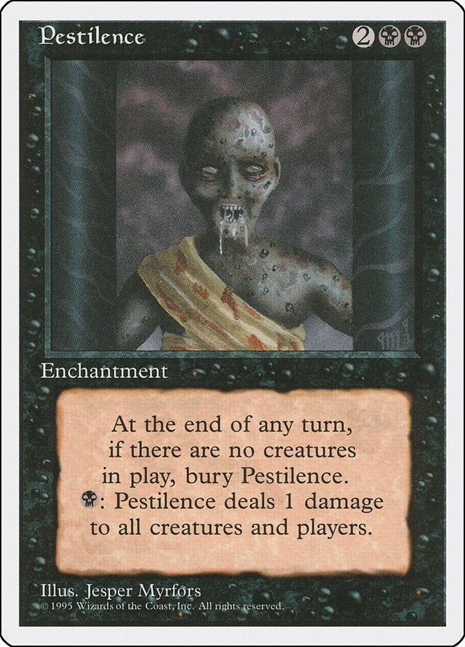 Image for Pestilence (Fourth Edition) - Magic: The Gathering