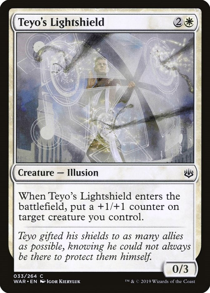 Image for Teyo's Lightshield (War of the Spark) (33) - Magic: The Gathering
