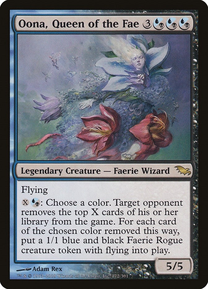 Image for Oona, Queen of the Fae (Shadowmoor) (172) - Magic: The Gathering