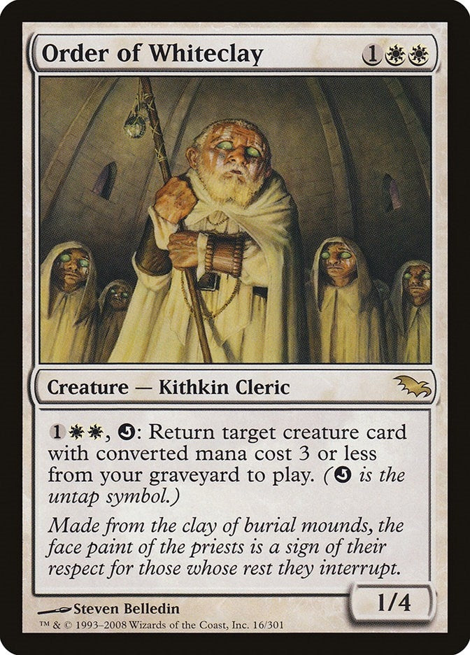 Image for Order of Whiteclay (Shadowmoor) (16) - Magic: The Gathering