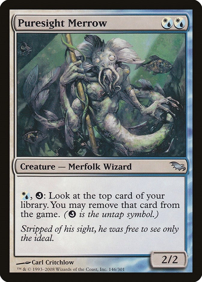 Image for Puresight Merrow (Shadowmoor) (146) - Magic: The Gathering