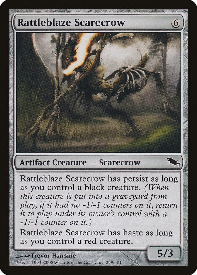Image for Rattleblaze Scarecrow (Shadowmoor) (259) - Magic: The Gathering