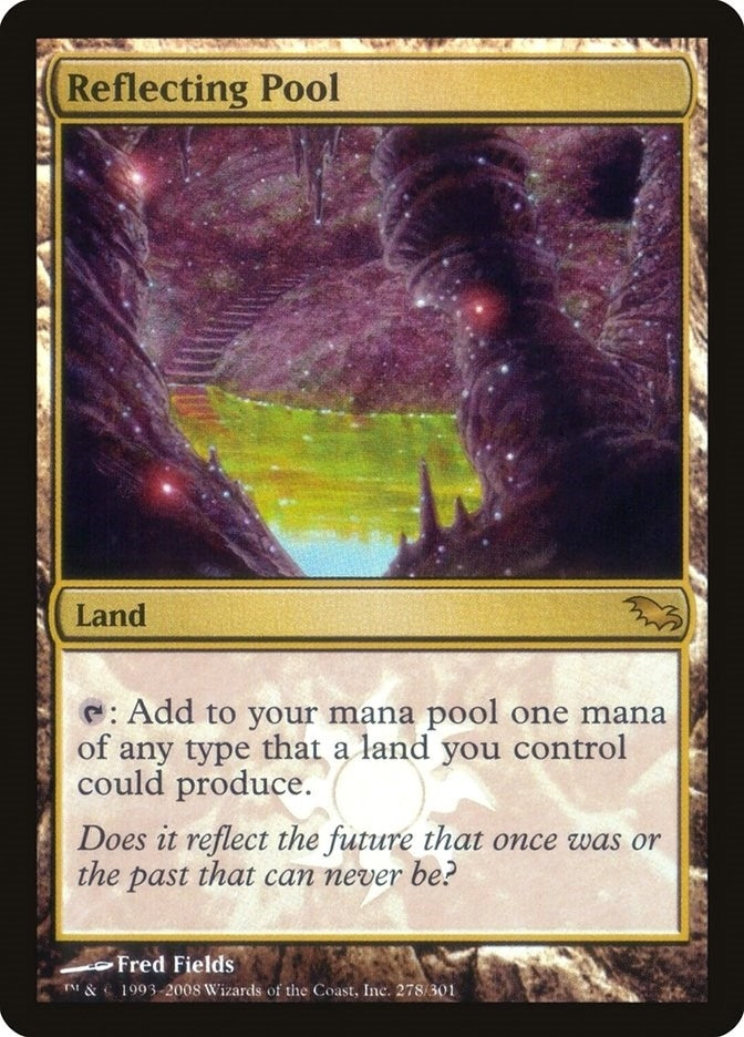 Image for Reflecting Pool (Shadowmoor) (278) - Magic: The Gathering