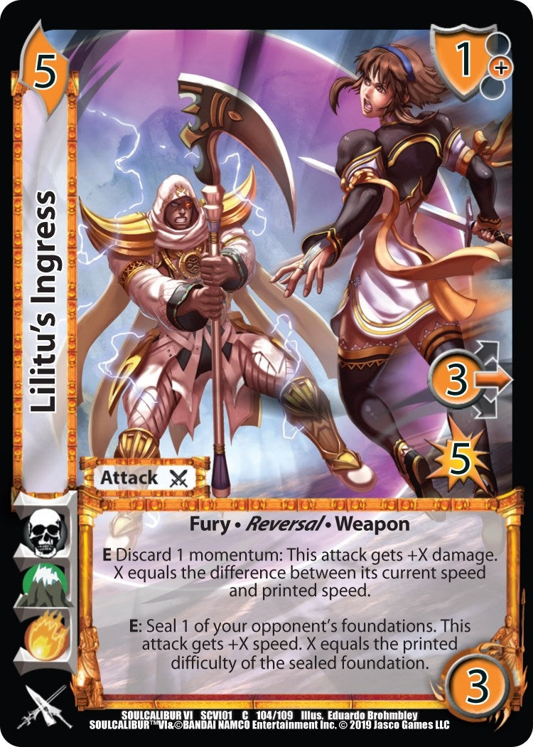 Image for Lilitu's Ingress (SoulCalibur VI) (104) - UniVersus