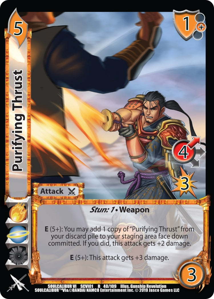 Image for Purifying Thrust (SoulCalibur VI) (40) - UniVersus