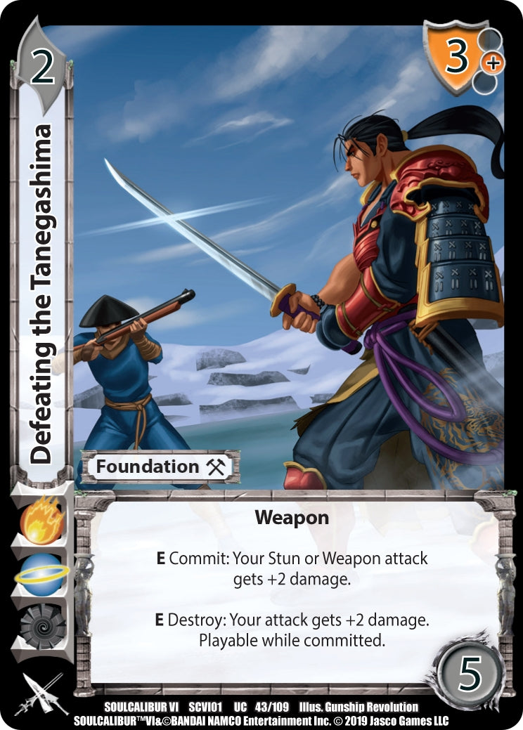 Image for Defeating the Tanegeshima (SoulCalibur VI) (43) - UniVersus