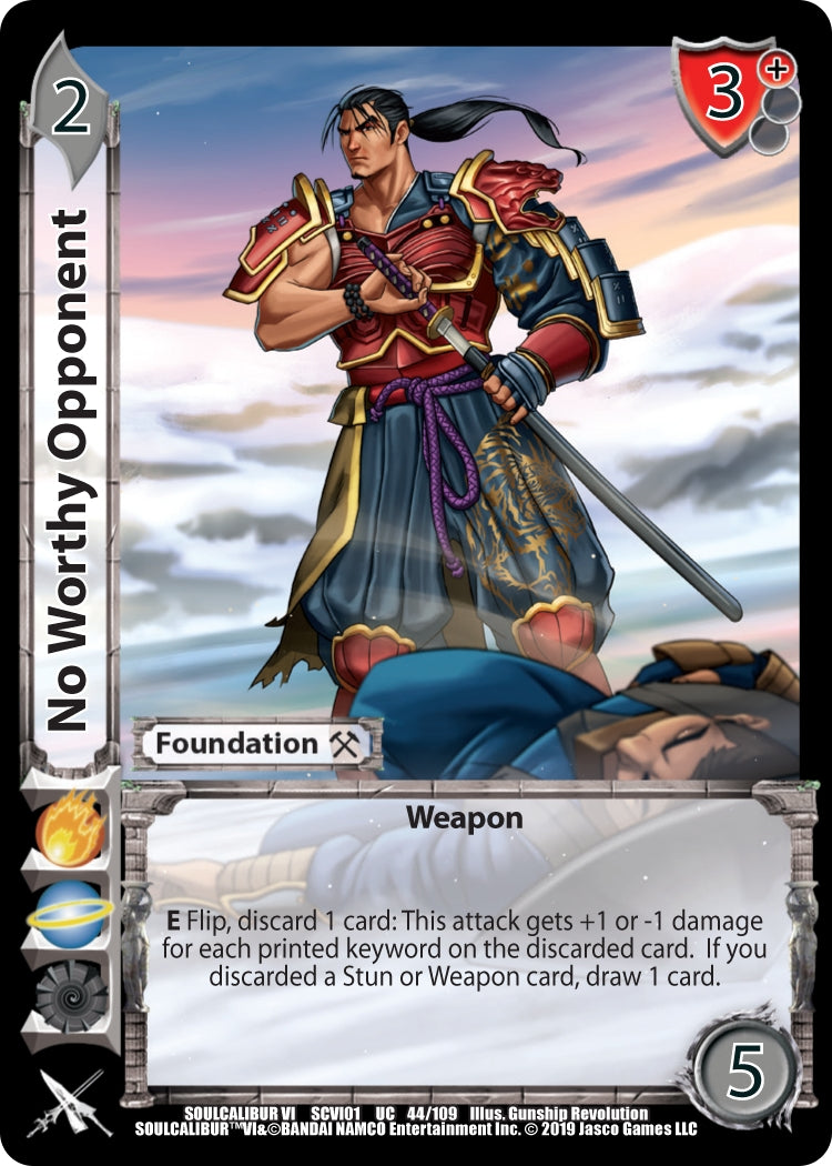Image for No Worthy Opponent (SoulCalibur VI) (44) - UniVersus