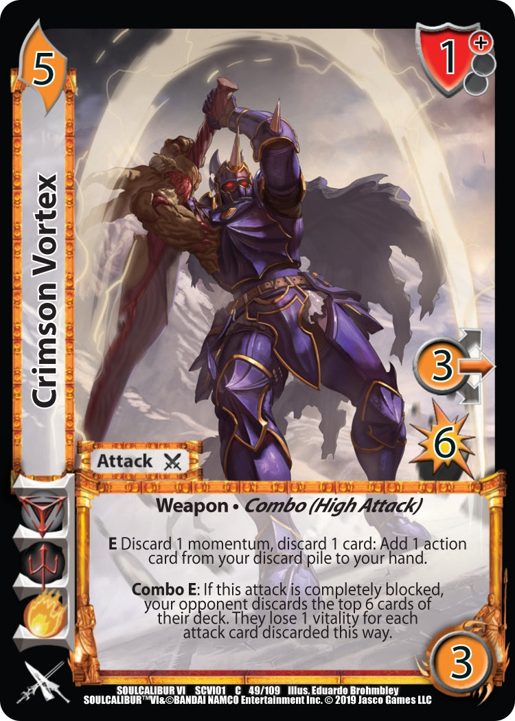 Image for Crimson Vortex (SoulCalibur VI) (49) - UniVersus