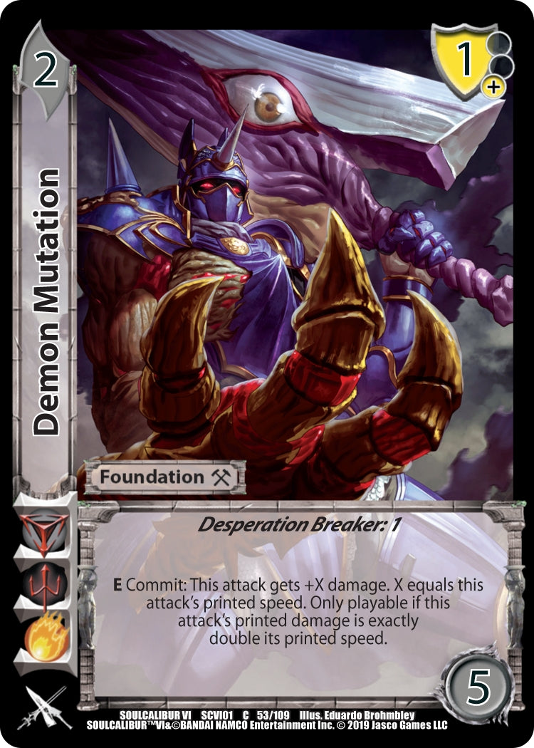 Image for Demon Mutation (SoulCalibur VI) (53) - UniVersus