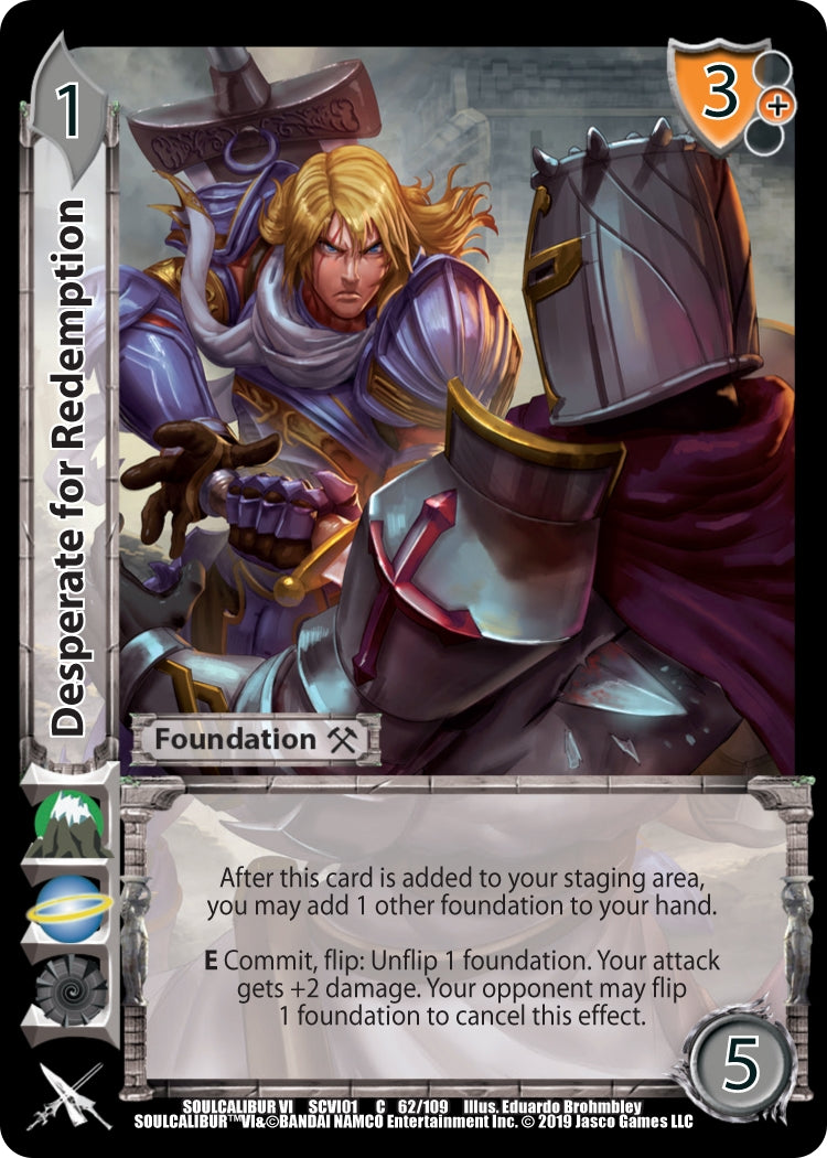 Image for Desperate for Redemption (SoulCalibur VI) (62) - UniVersus