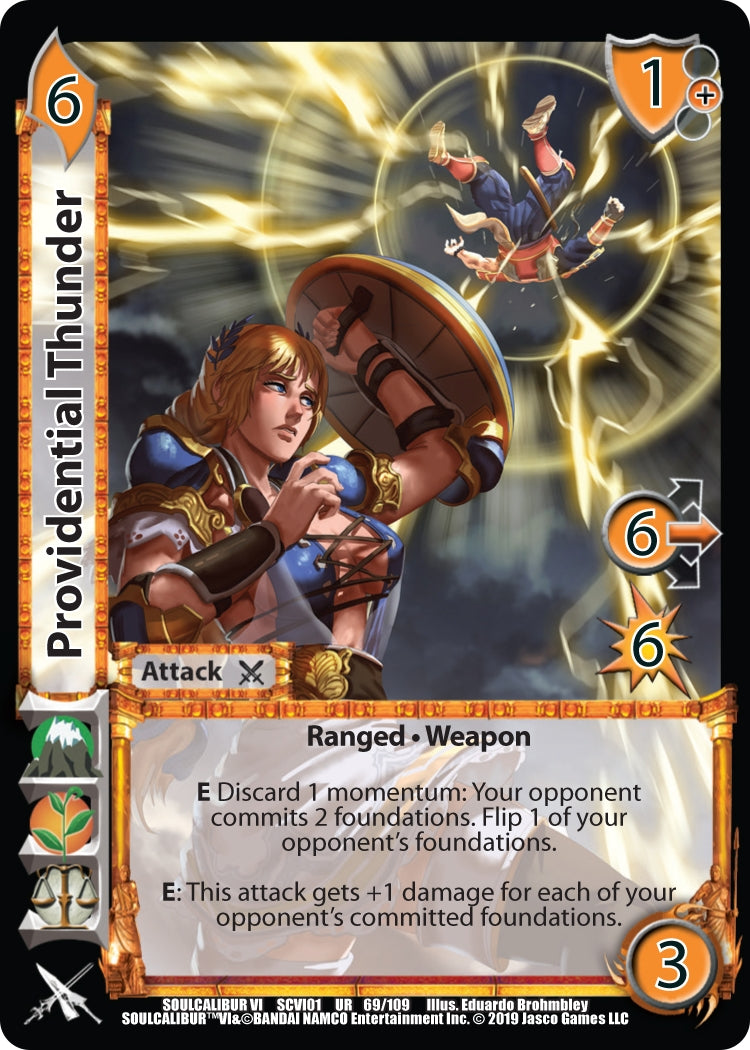 Image for Providential Thunder (SoulCalibur VI) (69) - UniVersus