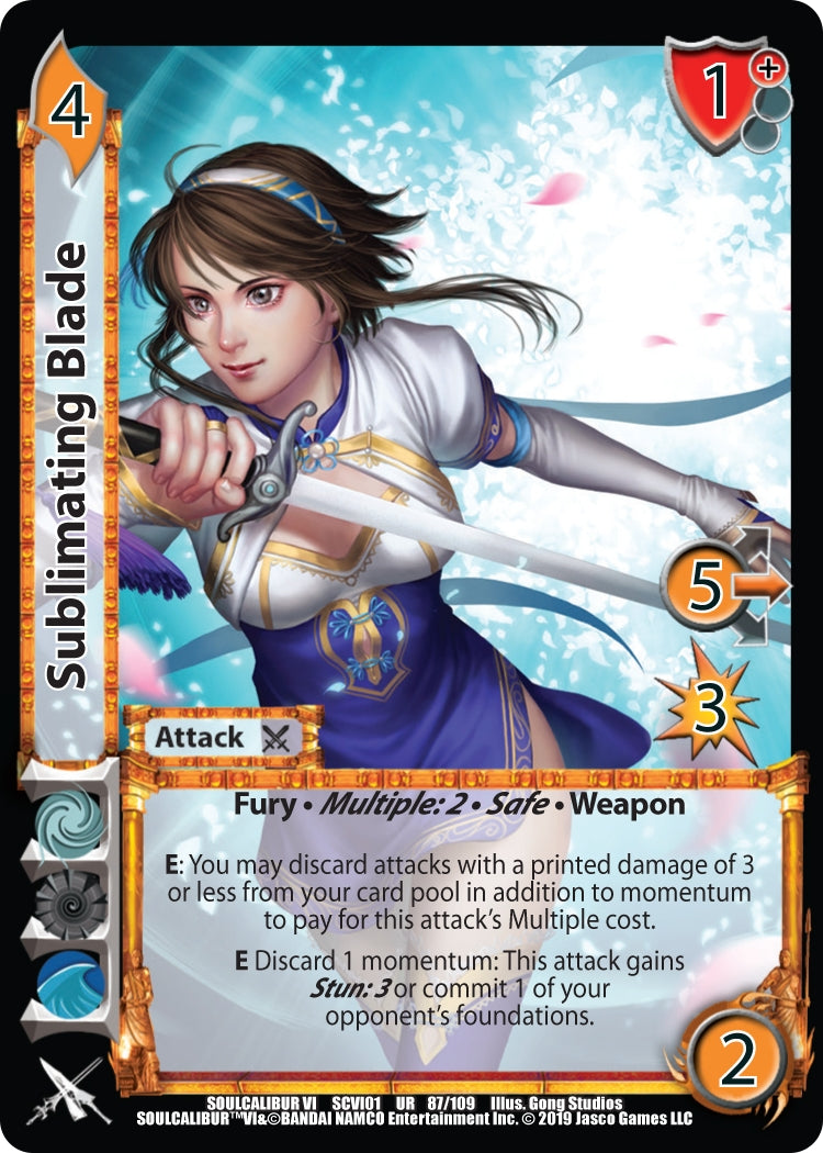 Image for Sublimating Blade (SoulCalibur VI) (87) - UniVersus