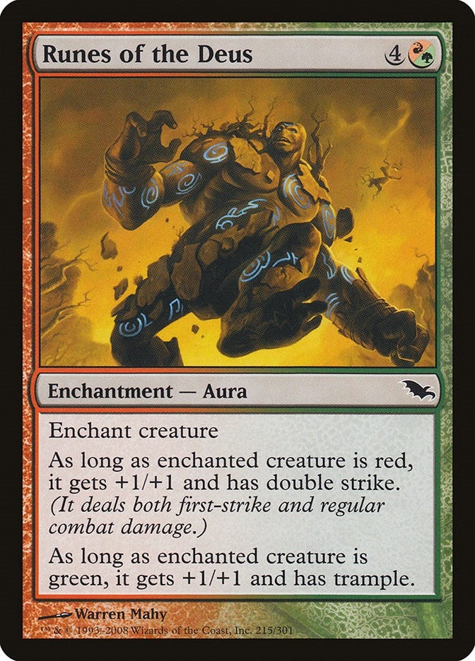 Image for Runes of the Deus (Shadowmoor) (215) - Magic: The Gathering