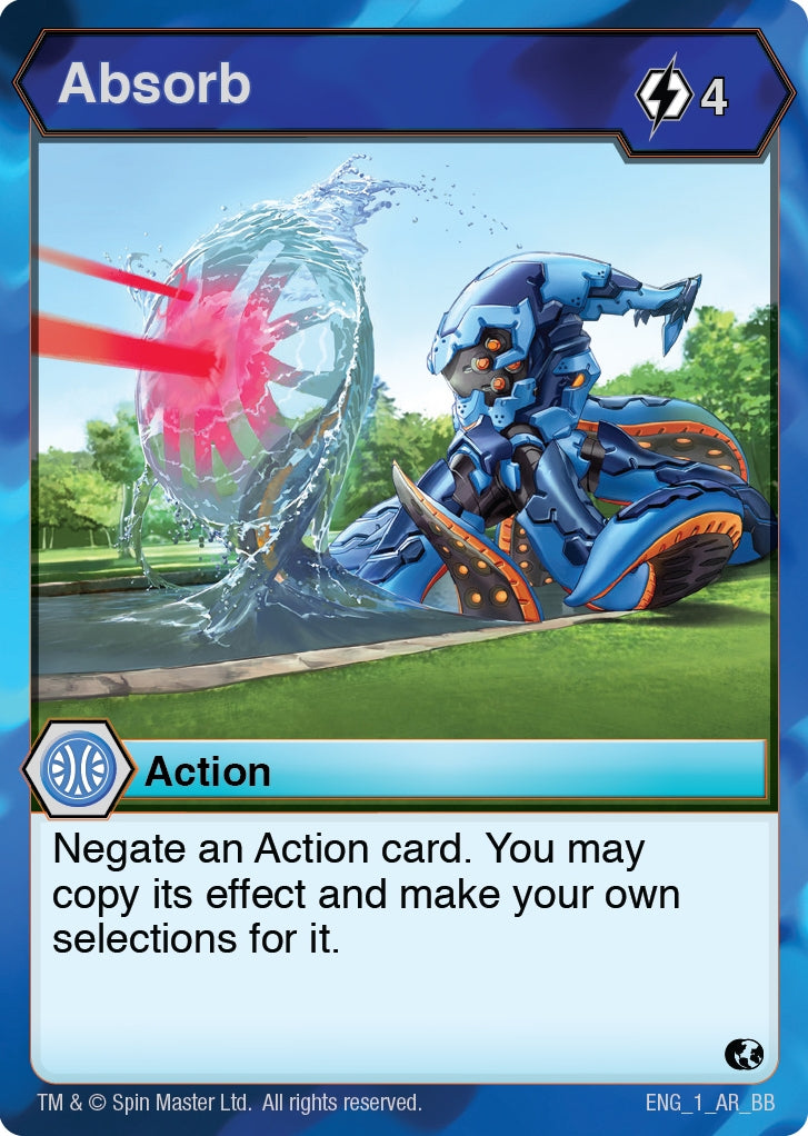 Image for Absorb (Battle Brawlers) (1) - Bakugan TCG