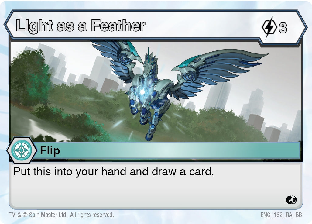 Image for Light as a Feather (Battle Brawlers) (162) - Bakugan TCG