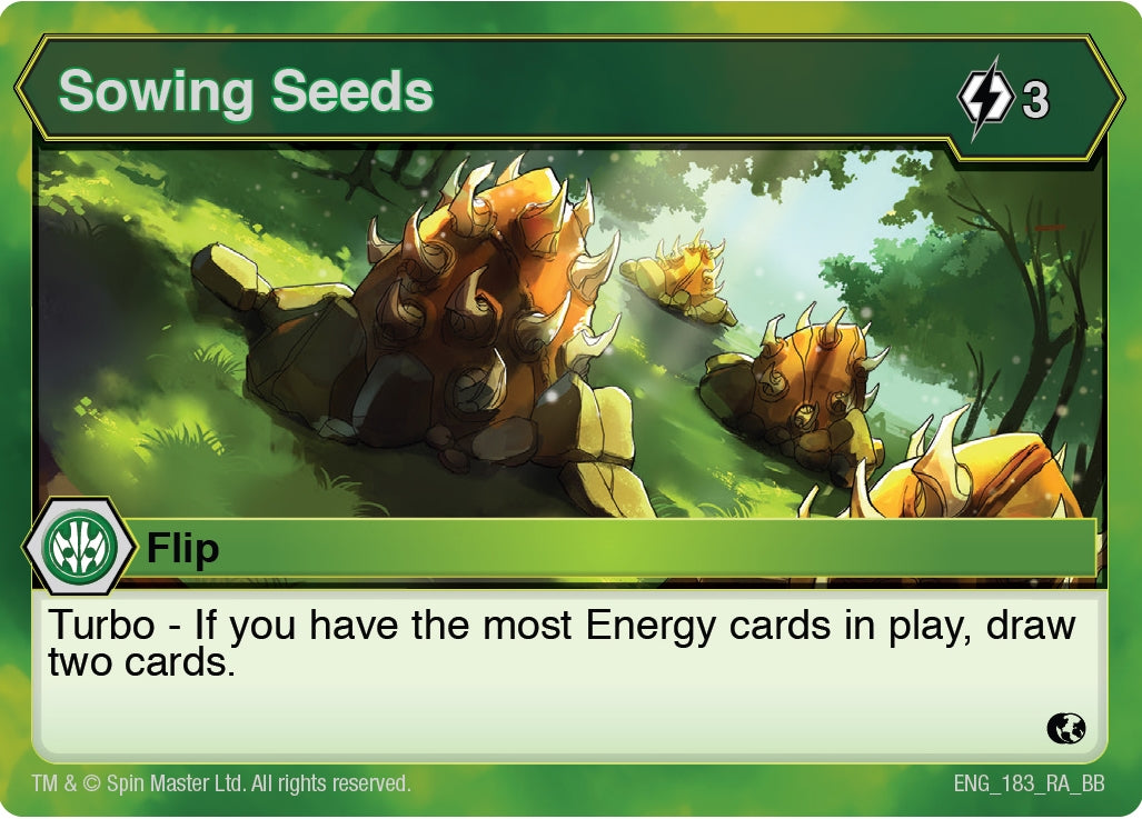 Image for Sowing Seeds (Battle Brawlers) (183) - Bakugan TCG