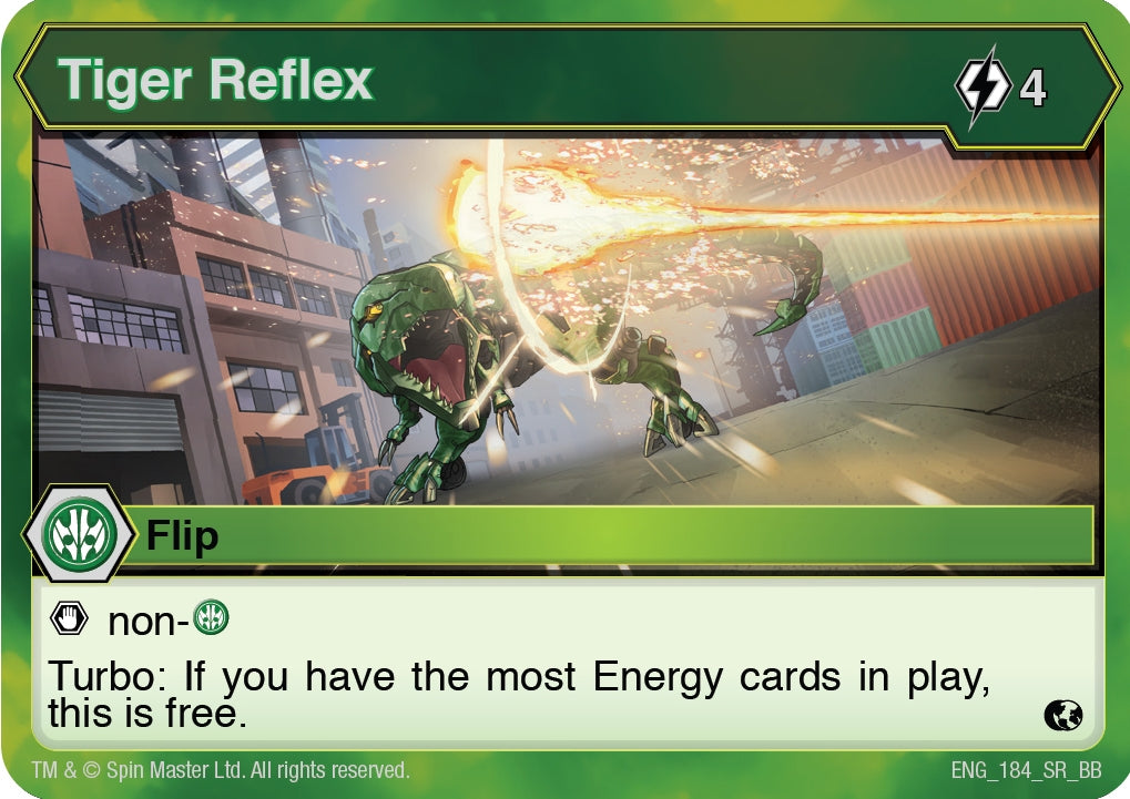 Image for Tiger Reflex (Battle Brawlers) (184) - Bakugan TCG
