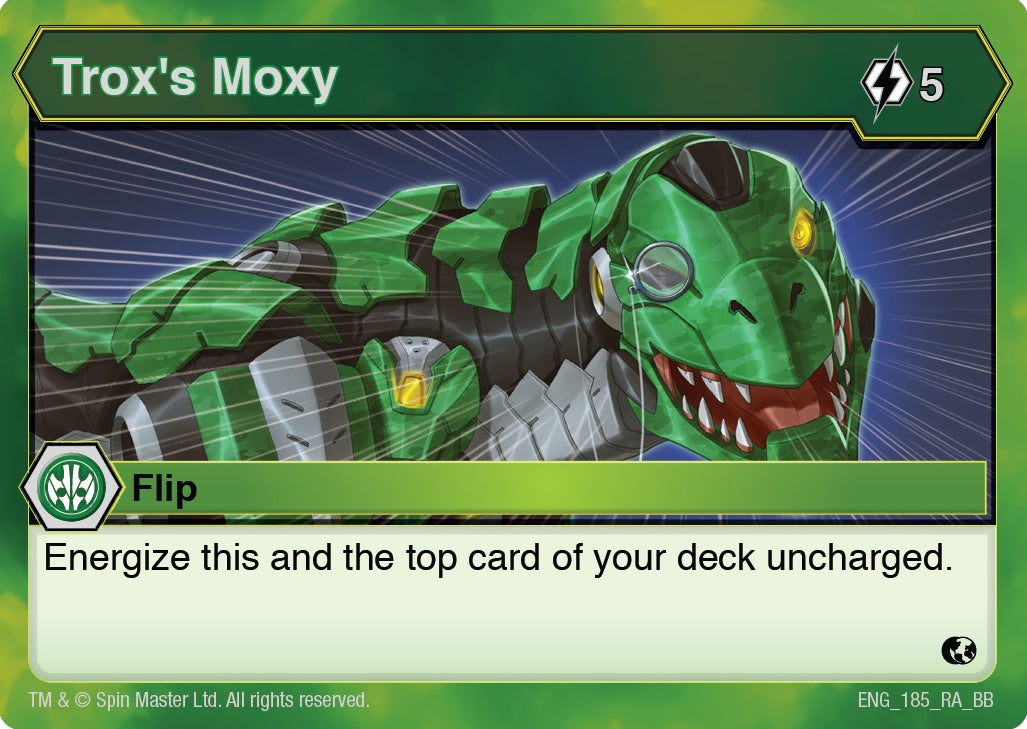 Image for Trox's Moxy (Battle Brawlers) (185) - Bakugan TCG