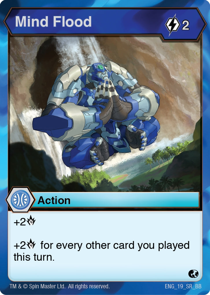 Image for Mind Flood (Battle Brawlers) (19) - Bakugan TCG
