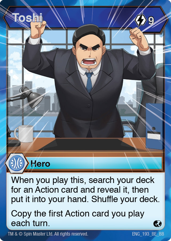Image for Toshi (Battle Brawlers) (193) - Bakugan TCG